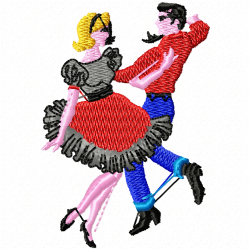 Cowboy And Hunter Embroidery Design 4